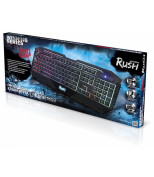 СКЛАД 10 28006 Клавиатура SmartBuy SBK-304GU-K RUSH черная (проводная, USB, мультимедийная, игровая) (1,10)