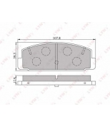 LYNX - BD5104 - Колодки тормозные задние MAZDA 323 01-04/626 2.0 97-02/Premacy 99