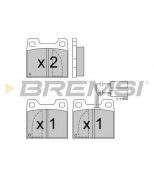 BREMSI - BP2225 - 