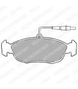DELPHI - LP793 - Тормозные колодки LP793