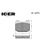 ICER - 181371 - Комплект тормозных колодок, диско