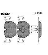 ICER 181530 Комплект тормозных колодок, диско