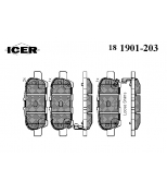 ICER - 181901203 - Торм кол IMT R GDB3508  Juke