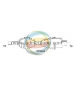 ODM-MULTIPARTS - 18232190 - 18-232190 полуось прав Opel Astra H 1.3CDTI