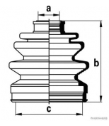 HERTH+BUSS - J2865008 - J2865008 Пыльник ШРУСа резиновый