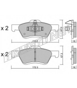 TRUSTING - 9230 - Колодки тормозные дисковые передние