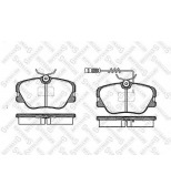 STELLOX - 200002BSX - КОЛОДКИ ТОРМОЗНЫЕ ДИСКОВЫЕ ПЕРЕДНИЕ