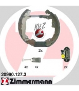 ZIMMERMANN - 209901273 - Комплект тормозных колодок