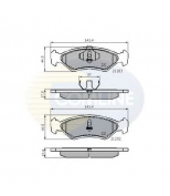 COMLINE - CBP0502 - Колодки дисковые