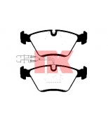 NK - 223727 - Комплект тормозных колодок, диско