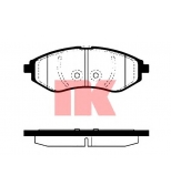 NK - 225007 - Колодки тормозные дисковые 225007