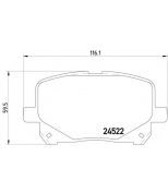 MINTEX - MDB2344 - Колодки торм. диск.