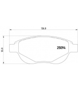 MINTEX - MDB3105 - Колодки тормозные 2026101 / T1369