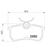 TEXTAR - 2335301 - Колодки торм.зад. Ford Focus