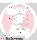 ZIMMERMANN - 232451802 - Тормозные колодки