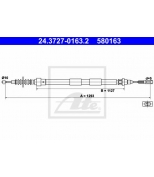 ATE - 24372701632 - Трос ручного тормоза L/R