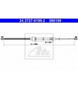 ATE - 24372701992 - Трос стояночного тормоза