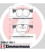ZIMMERMANN 249121851 Колодки тормозные передние BMW 1 (F20), 3 Touring (F31) 320 i