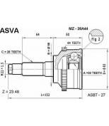 ASVA - MZ26A44 - ШРУС НАРУЖНЫЙ 30x56x26 (MAZDA FAMILIA 323 EUNOS PR