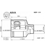 ASVA - MZIP511 - ШРУС ВНУТРЕННИЙ ПРАВЫЙ 26x43x28