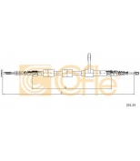 COFLE - 25133 - Трос стояночного тормоза
