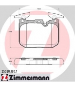 ZIMMERMANN - 250281801 - Колодки тормозные дисковые 1 (F20) 114 d 10.2012 -  1 (F20) 114 i 11.2011 -  1 (F20) 116 d 12.2010
