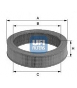 UFI - 2715500 - Фильтр воздушный