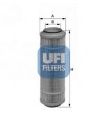 UFI - 2759300 - Фильтр воздушный