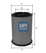 UFI - 27A0200 - Фильтр воздушный