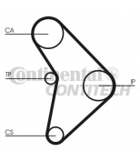 CONTITECH - CT592 - Ремень ГРМ CONTITECH