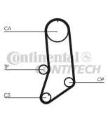 CONTITECH - CT594K3 - Комплект ремня ГРМ