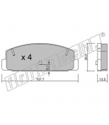 FRITECH - 3111 - Колодки тормозные дисковые задние Mazda 626 97-02/6 02-