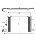 NRF - 35031 - радиатор кондиционера