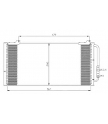 NRF - 35346 - Радиатор кондиционера