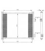 NRF - 35357 - Радиатор кондиционера