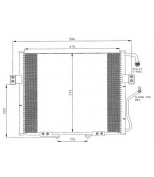 NRF - 35399 - Радиатор кондиционера: Sportage/97-03/2.0D