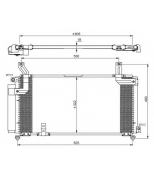 NRF - 35847 - Радиатор кондиционера