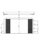 NRF - 35969 - Радиатор кондиционера