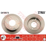 TRW DF4973 Торм.диск зад.[260x9] 5 отв. min2