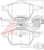 ABS - 36773 - Колодки диск. 100, 200, A3, A6, Passat (V) 80-      4A0698151