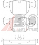 ABS - 36961 - К-т торм колодок (диск) перед / BMW E38 740I/Il,E39, X5 3.0D/I,4.4I