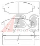ABS - 37173 - Комплект тормозных колодок, диско