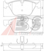 ABS - 37409 - Комплект тормозных колодок, диско