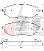 ABS - 37502 - КОЛОДКИ ТОРМ. MAXIMA QX