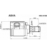 ASVA - NSIUN16B - ШРУС внутр 21x40x24 NISSAN ALMERA N...