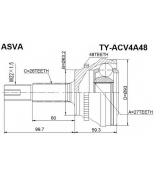ASVA - TYACV4A48 - ШРУС НАРУЖНЫЙ 27x63.2x26 (CAMRY ACV40 2006-)