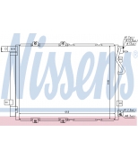 NISSENS - 940203 - радиатор кондиционера