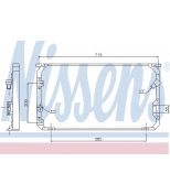 NISSENS - 94312 - Радиатор кондиционера
