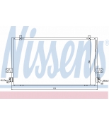 NISSENS - 94401 - Конденсатор кондиционера 94401