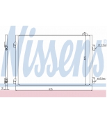 NISSENS - 94668 - Радиатор RENAULT CLIO 1.5 dCi 03-